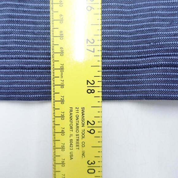 Tommy Bahama Polo Shirt Mens XL Blue Striped Logo Collared Short Sleeve Golf - Picture 6 of 7